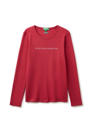 United Colors of Benetton, Longsleeve - red