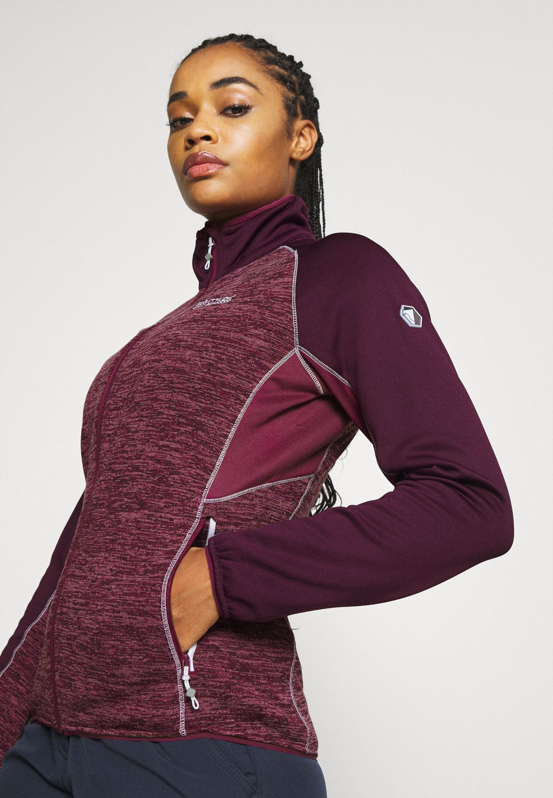 Regatta LINDALLA Fleecejacke prunlila Regatta, Razia Jacke Damen dark burgundy violett