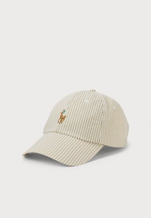 SEERSUCKER BALL CAP
 - Șapcă - coastal beige seersucker