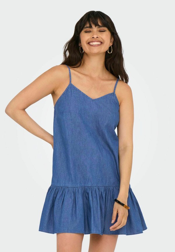 ONLNOVA KURZES - Jeanskleid