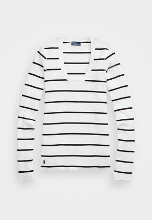 Long sleeved top - black