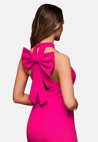 Ombre Společenské šaty - fuchsia