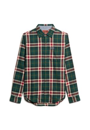 Superdry & Co, LONG SLEEVE LUMBER - Shirt - oregon check green