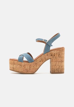Tamaris, Sandales à talons hauts - stone blue denim