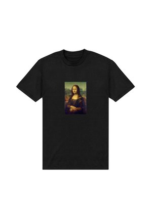Henry Tiger, apoh London - Mona Lisa St.Patrick's Day - T-Shirt print - black