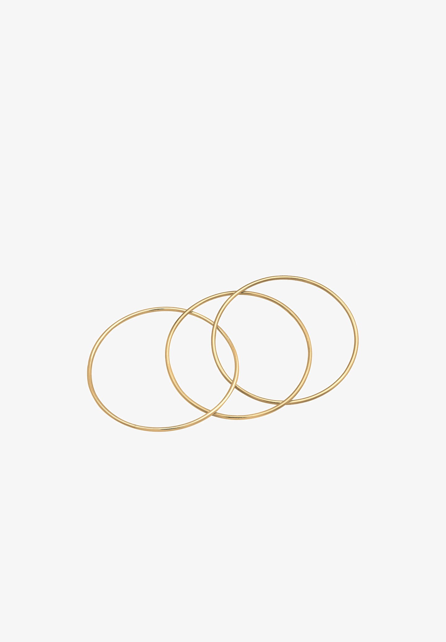 Elli Bracciale Donna Oro – Maglie A Catena Con Chiusura Ad Anello, 20 Cm