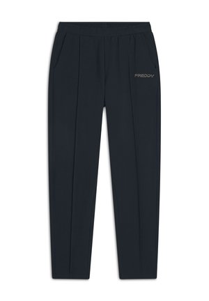 SLIM FIT IN CON CUCITURA CENTRALE - Pantalones - dark sapphire