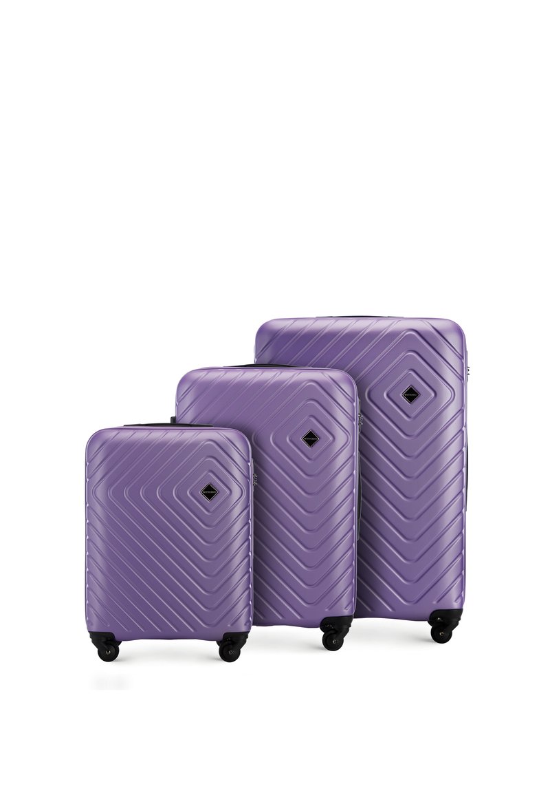 WITTCHEN LUGGAGE SET FROM ABS - Sada zavazadel - dark purple