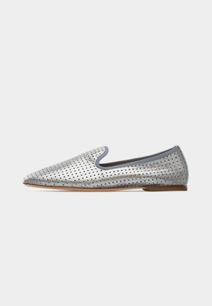 LUCY LOAFER - Čevlji brez vezalk - silver-coloured