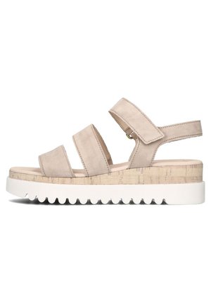 Wedge sandals - beige