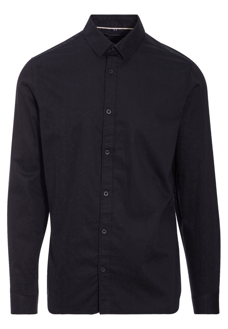 BONOBO Jeans MIT LANGEN ÄRMELN - Camicia - noir