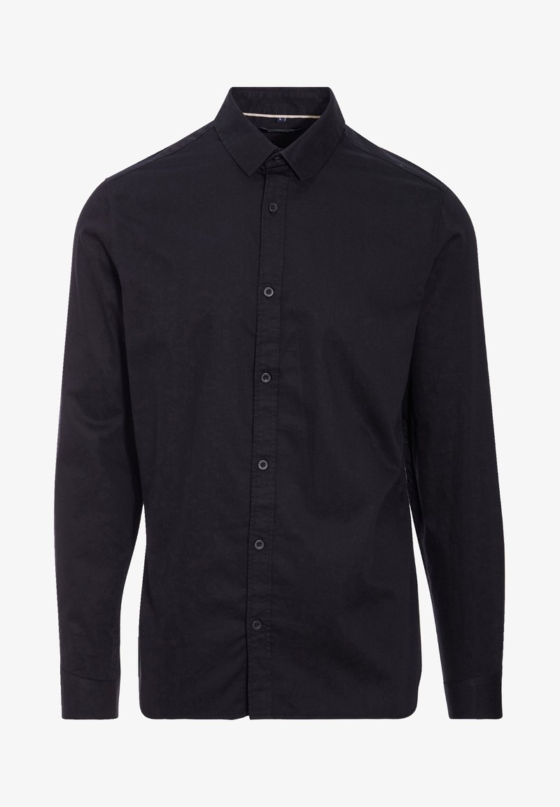 BONOBO Jeans MIT LANGEN ÄRMELN - Camicia - noir