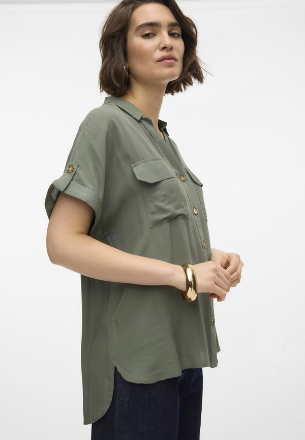VMBUMPY - Button-down blouse - laurel wreath4
