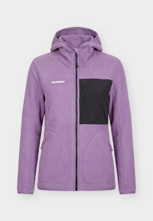 Mammut, TAMARO HOODED JACKET WOMEN - Giacca in pile - paloja/black