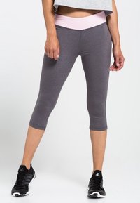 Even&Odd active Pantaloncini 3/4 - mottled grey