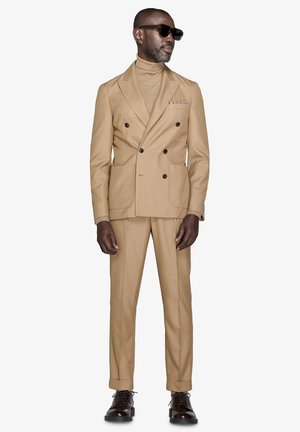 FARNESE - Blazere - camel solid