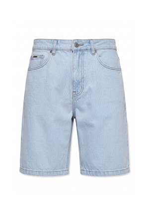 Pegador, BOSTIC JEANS SHORTS - Farmer rövidnadrágok - washed cold blue