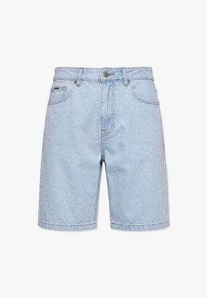 Pegador, BOSTIC JEANS SHORTS - Farmer rövidnadrágok - washed cold blue