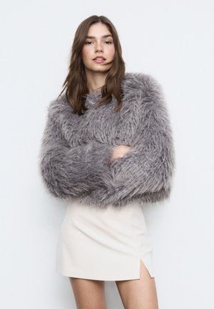 WITH SIDE SLIT  - A-Linien-Rock - white