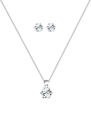 JEWELRY SET CLASSIC - Earrings - weiß