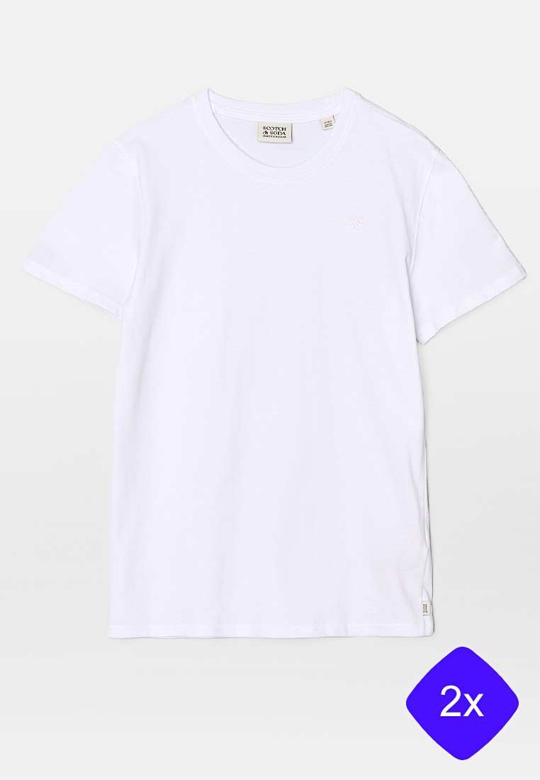 Scotch & Soda T-shirt basic wit