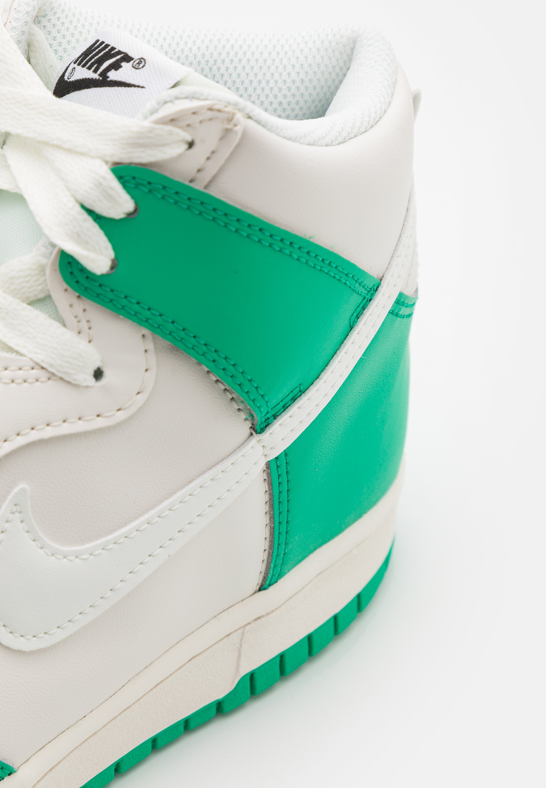 Nike Sportswear DUNK UNISEX - Sneakers hoog - phantom/stadium green/sail/black/zwart  - Zalando.nl