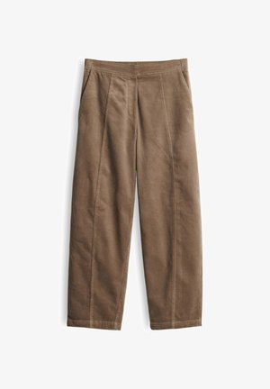 OPUS, HIGH RISE - Broek - light mocca