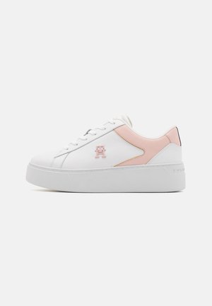 COURT - Sneakers laag - white/whimsy pink