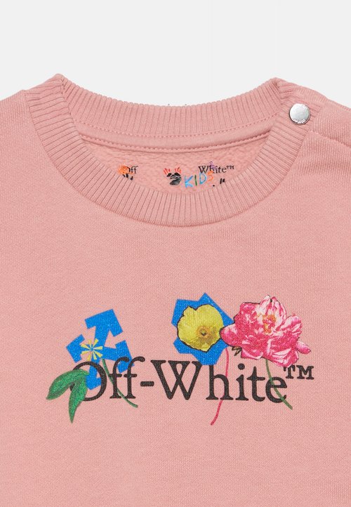 Off-White BABY BIG BOOKISH FLOWER DRESS - Sweat Dress - blush — photo 4