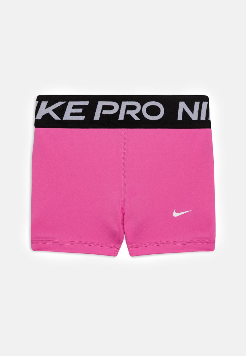 Nike Performance SHORT - Leggings - playful pink/black/white/pink