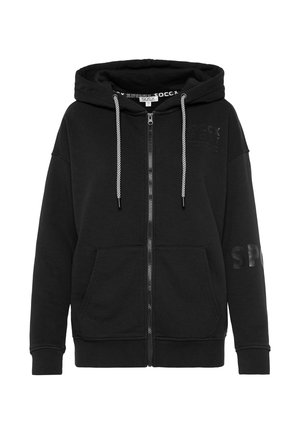 Soccx Zip-up sweatshirt - black