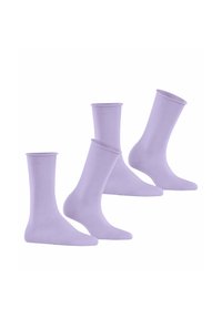 Esprit BASIC PURE 2-PACK - Socken - lupine