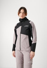 Adidas Terrex Hardshell-jakke - preloved fig/black