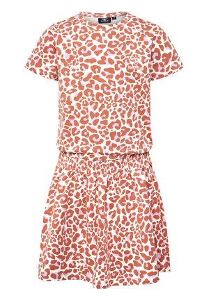 Hummel Strickkleid - copper brown
