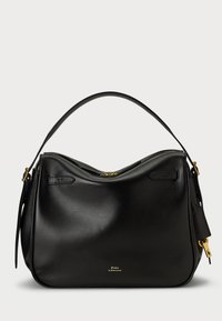 POLO ID LEATHER SATCHEL - Sac à main - black