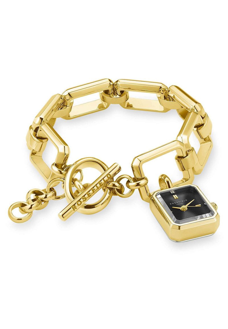 Rosefield Montre Rectangulaire Doree Femme Rosefield THE BOXY XS