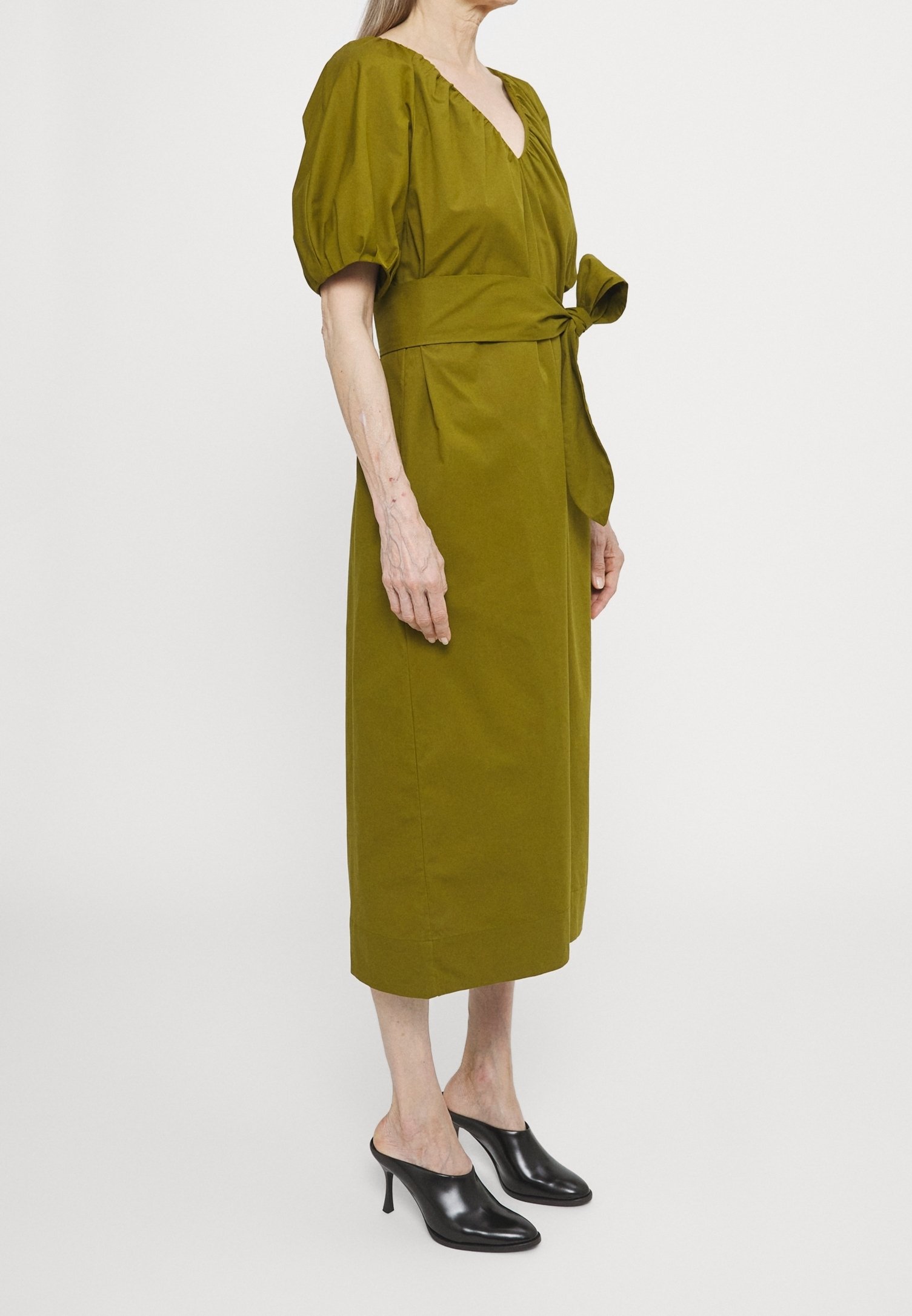 mara hoffman green dress MARA HOFFMAN Irina Dress | Print/Green | Size 2