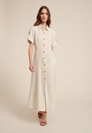 PRESTANTE - Abito a camicia - var beige/avorio