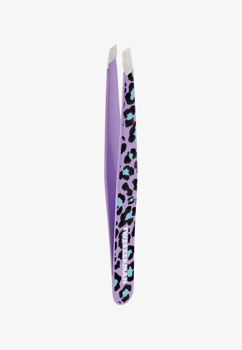 TWEEZERMAN LEOPARD PRINT SLANT TWEEZER - Accessori depilazione