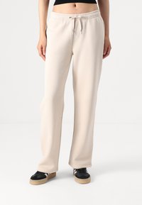 Gina Tricot BASIC STRAIGHT - Spodnji deli trenirk - rainy day