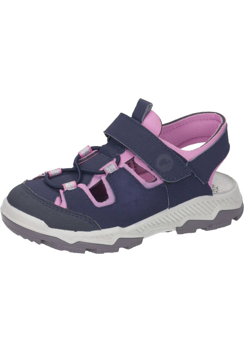 Kinder Riemchensandalen | Ricosta GERALD Trekkingsandale nautic rosada/blau - QE17778 Kinder Riemchensandalen | Ricosta GERALD Trekkingsandale nautic rosada/blau - QE17778