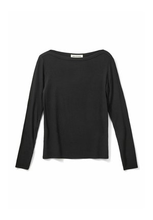 Bluză cu mânecă lungă - black