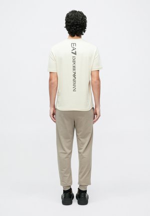 TRAIN LOGO SERIES TEE EXTENDED LOGO  - Printtipaita - fog