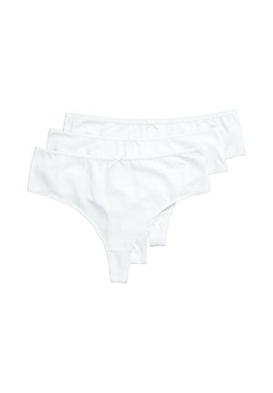 3 PACK  - String - snow white