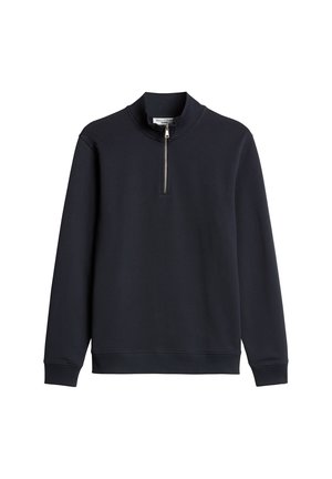Marc O'Polo DENIM, SWEAT TROYER, LSL, CF ZIP, REGULAR FIT - Суитшърт - dark navy