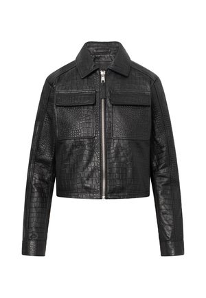 Bolongaro Trevor, BEKLEIDUNG THEA - Læderjakker - black animal emboss wza