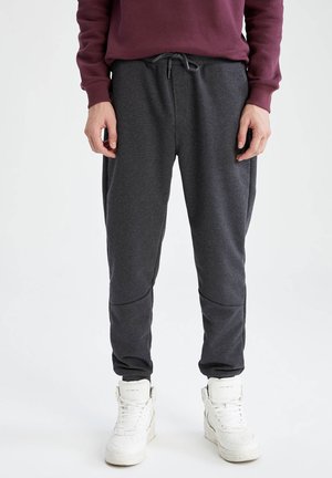 SLIM FIT - Pantaloni sportivi - anthracite
