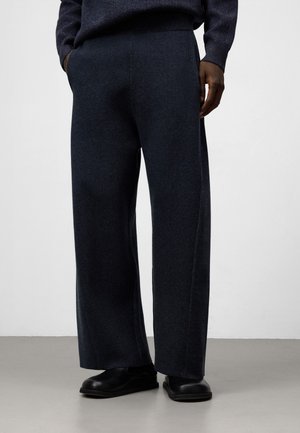 BARREL FIT  - Tygbyxor - navy electric blue