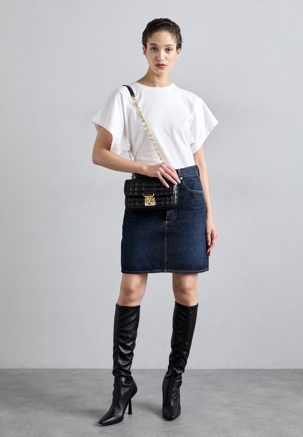 ETTA SKIRT - Denim skirt - deep azure3