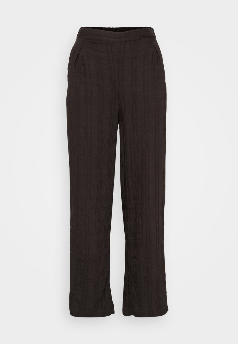 Vero Moda Petite Broek donkerbruin Vero Moda Petite Broek donkerbruin